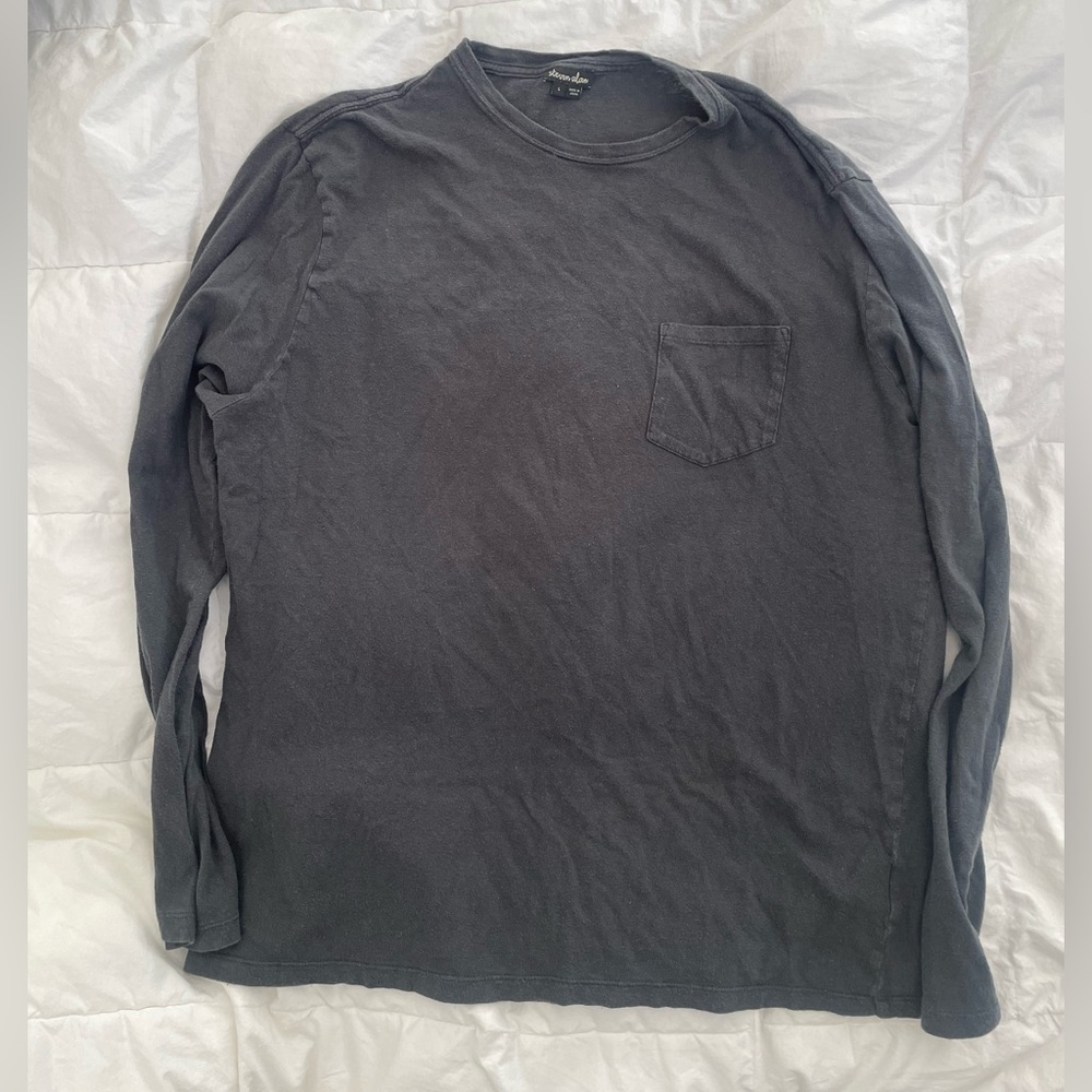 Steven Alan Long Sleeve Slub T